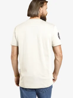 Jan Vanderstorm Herren T-Shirt - SÖLVE in vanille