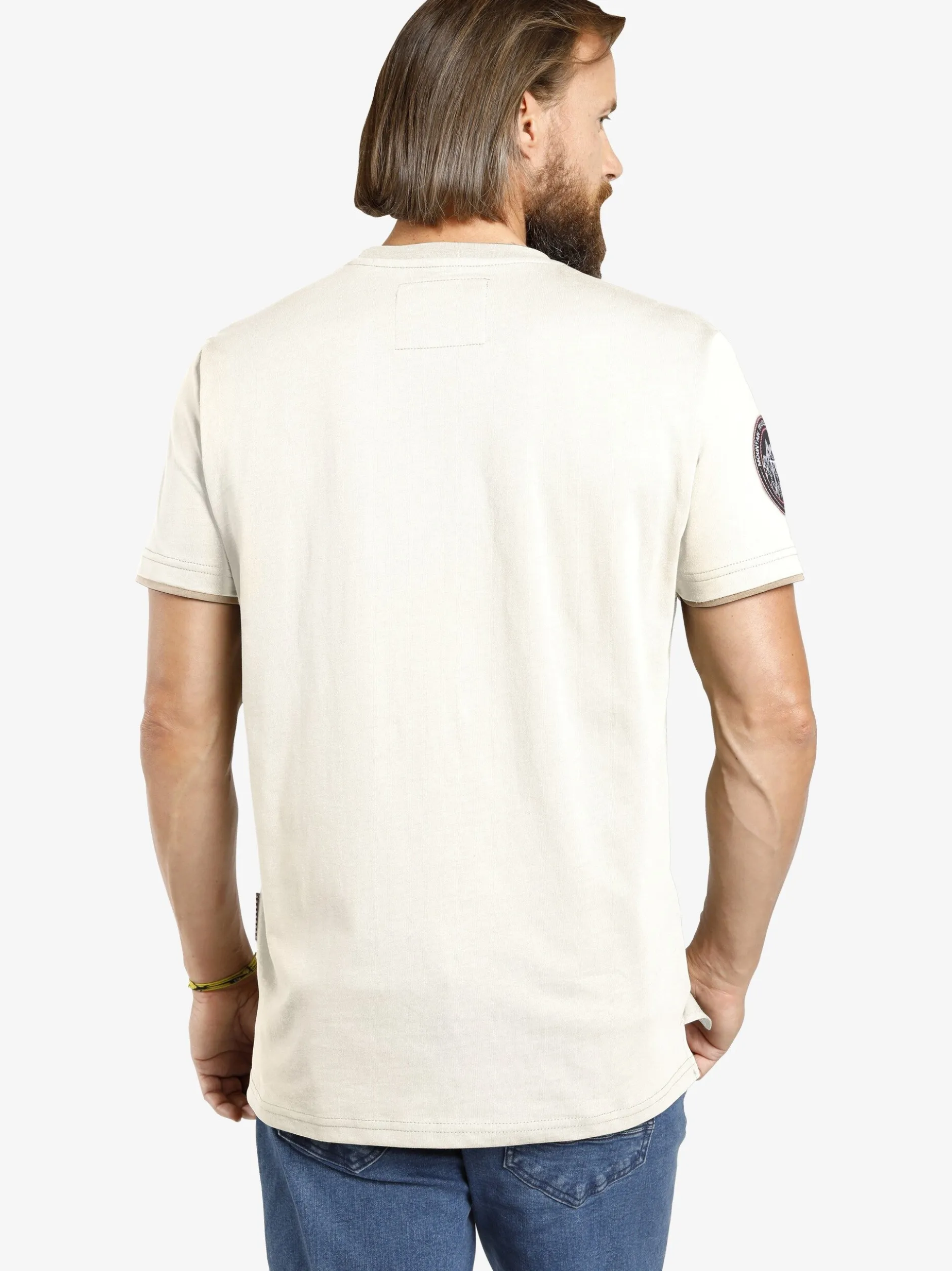 Jan Vanderstorm Herren T-Shirt - SÖLVE in vanille
