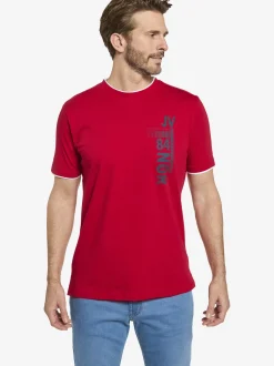Jan Vanderstorm Herren T-Shirt - FLEMMING in rot