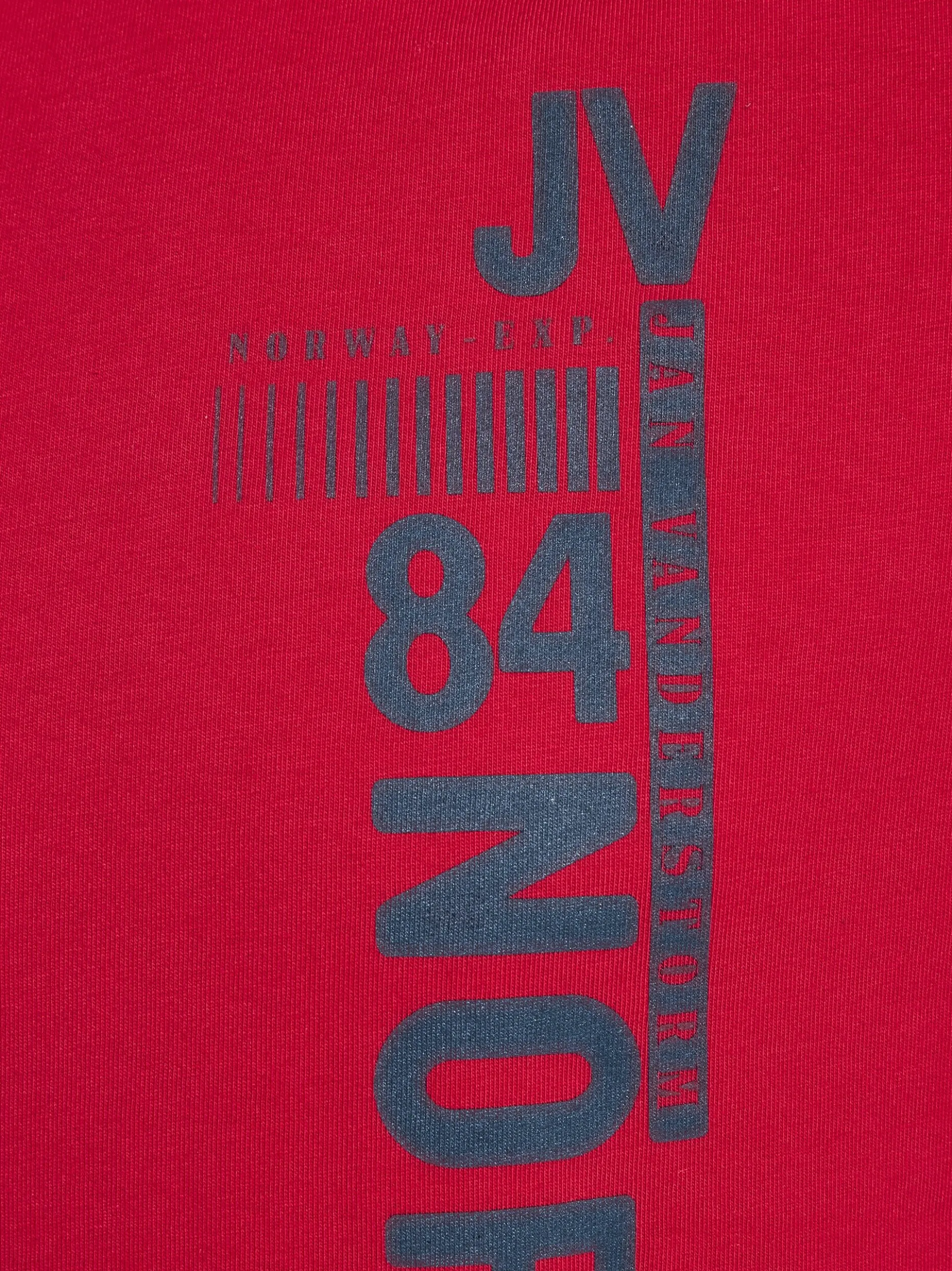 Jan Vanderstorm Herren T-Shirt - FLEMMING in rot