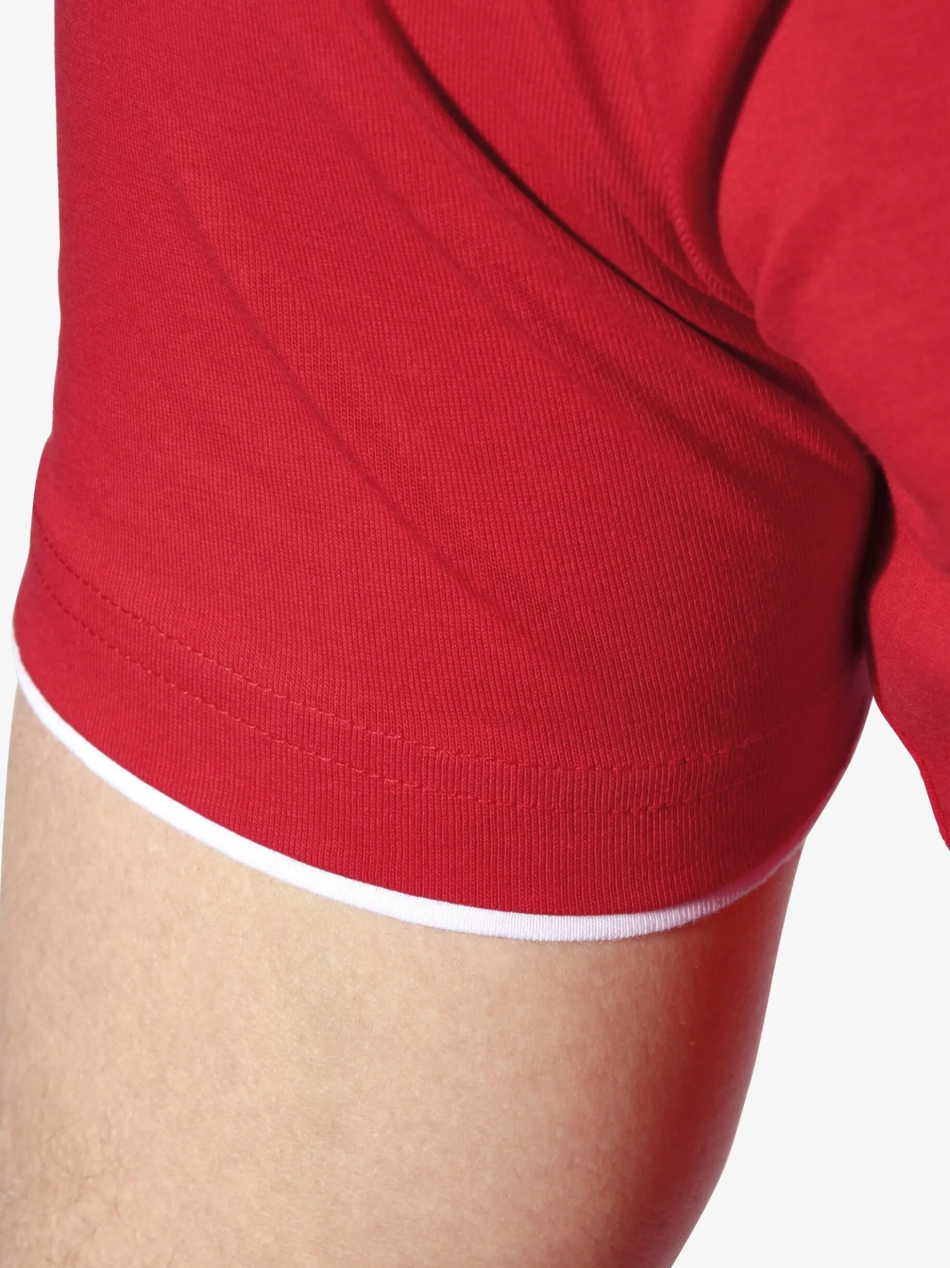 Jan Vanderstorm Herren T-Shirt - FLEMMING in rot