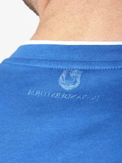 Jan Vanderstorm Herren T-Shirt - FLEMMING in royal blau