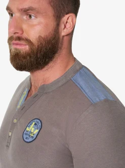 Jan Vanderstorm Herren T-Shirt - DOMALDOR in grau