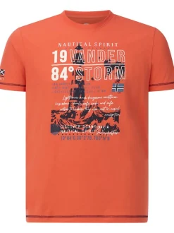 Jan Vanderstorm Herren T-Shirt - MORKHEIM in orange
