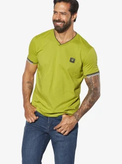 Jan Vanderstorm Herren T-Shirt - MORKBERG in kiwi