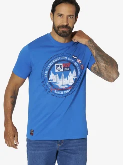 Jan Vanderstorm Herren T-Shirt - TERNO in royal