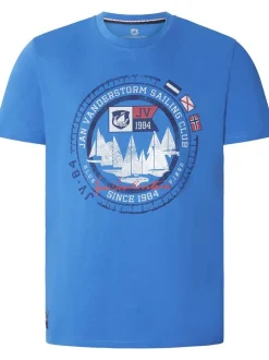 Jan Vanderstorm Herren T-Shirt - TERNO in royal