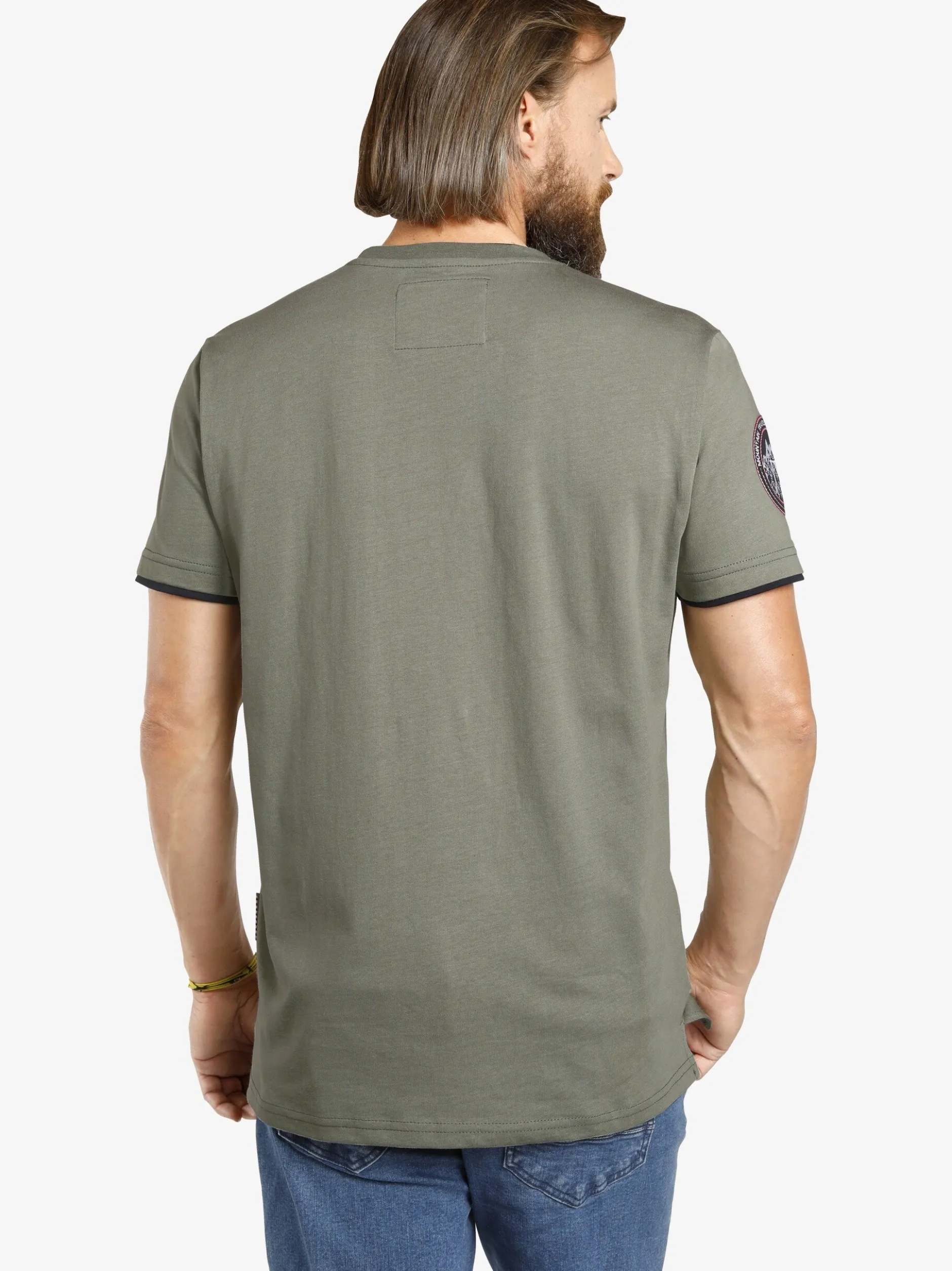 Jan Vanderstorm Herren T-Shirt - SÖLVE in oliv