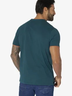Jan Vanderstorm Herren T-Shirt - HAKEJAN in petrol