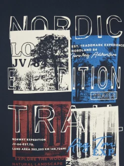 Jan Vanderstorm Herren T-Shirt - TANDRUP in blau
