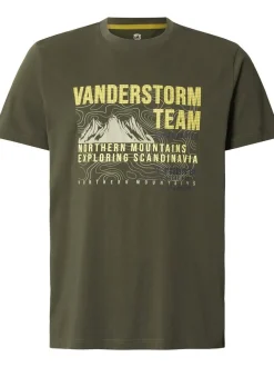 Jan Vanderstorm Herren T-Shirt - BALVAR in khaki