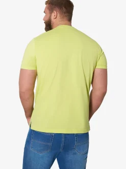 Jan Vanderstorm Herren T-Shirts - ODDUR im 2er-Pack in blau gelb