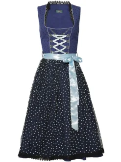 JCC Damen Dirndl in blau