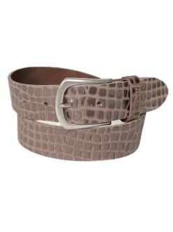 JCC Damen Ledergürtel in taupe