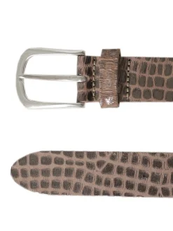 JCC Damen Ledergürtel in taupe