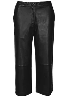 JCC Damen Lederhose in schwarz