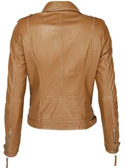JCC Damen Lederjacke in braun