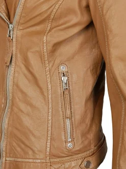 JCC Damen Lederjacke in braun