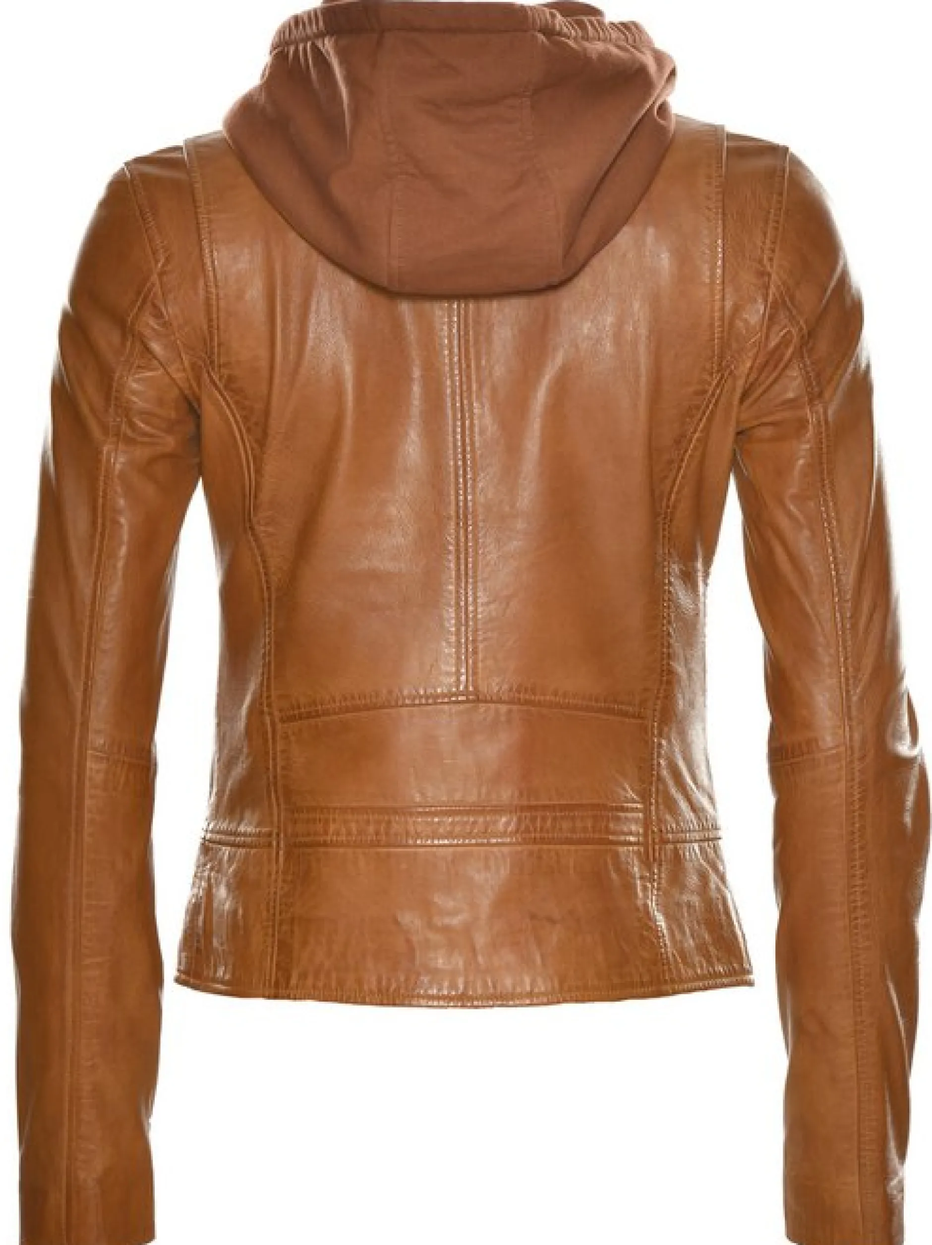 JCC Damen Lederjacke in cognac