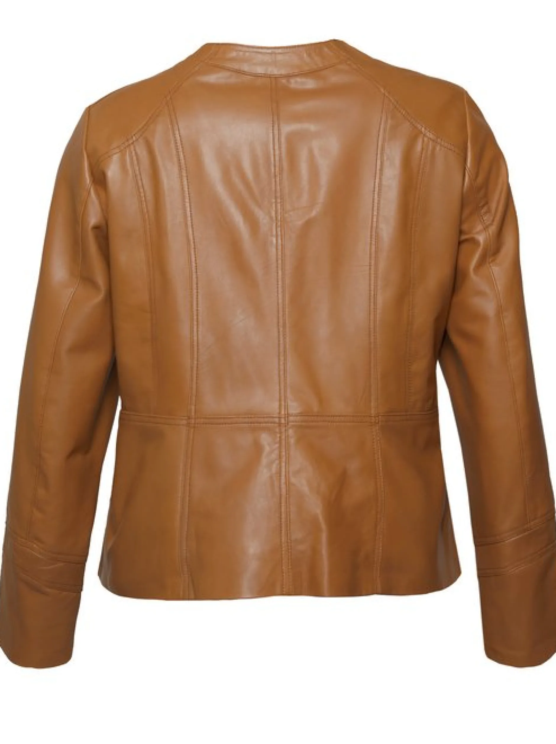 JCC Damen Lederjacke in cognac