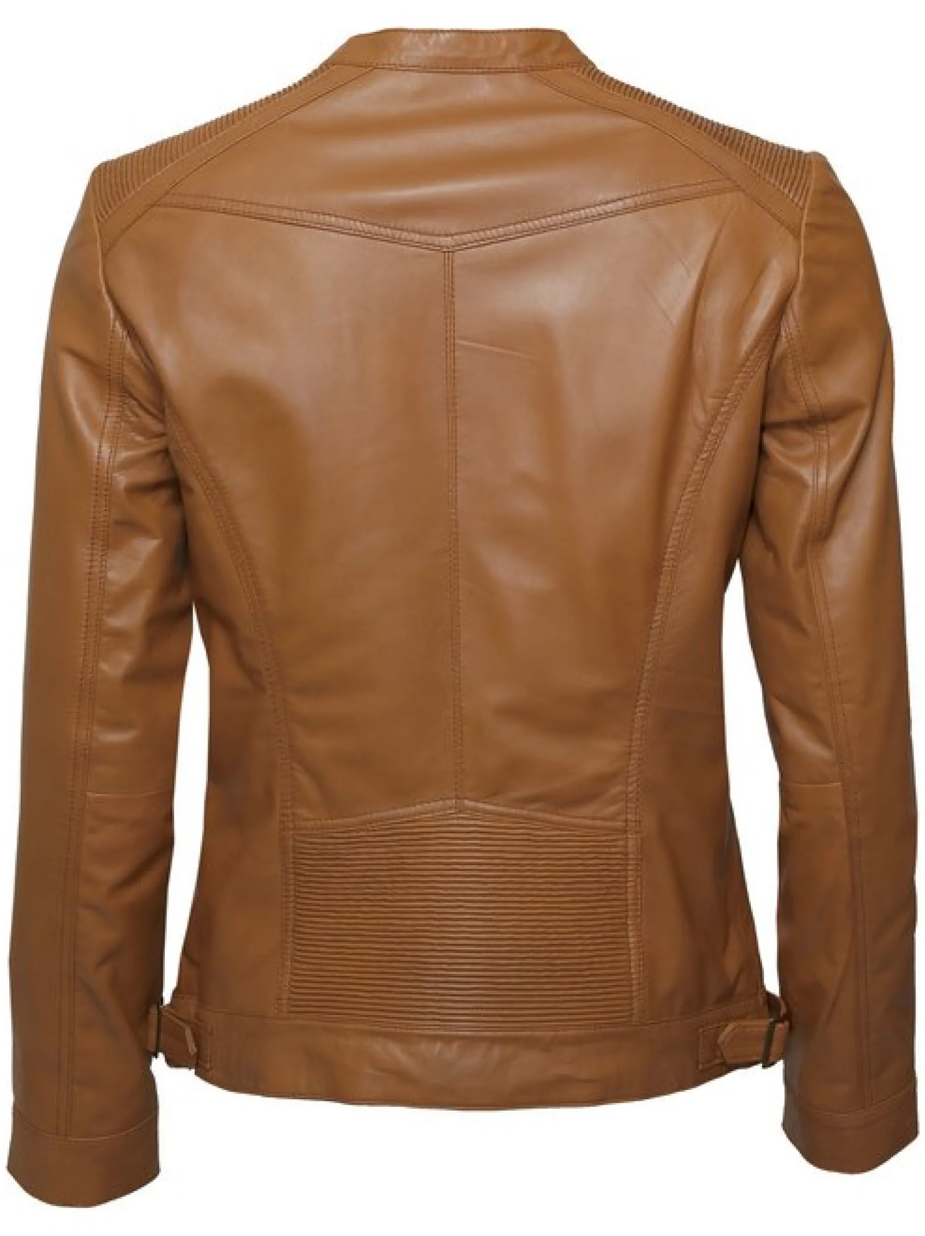 JCC Damen Lederjacke in cognac