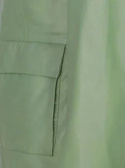 JCC Damen Lederjacke in grün
