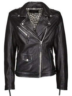 JCC Damen Lederjacke in schwarz