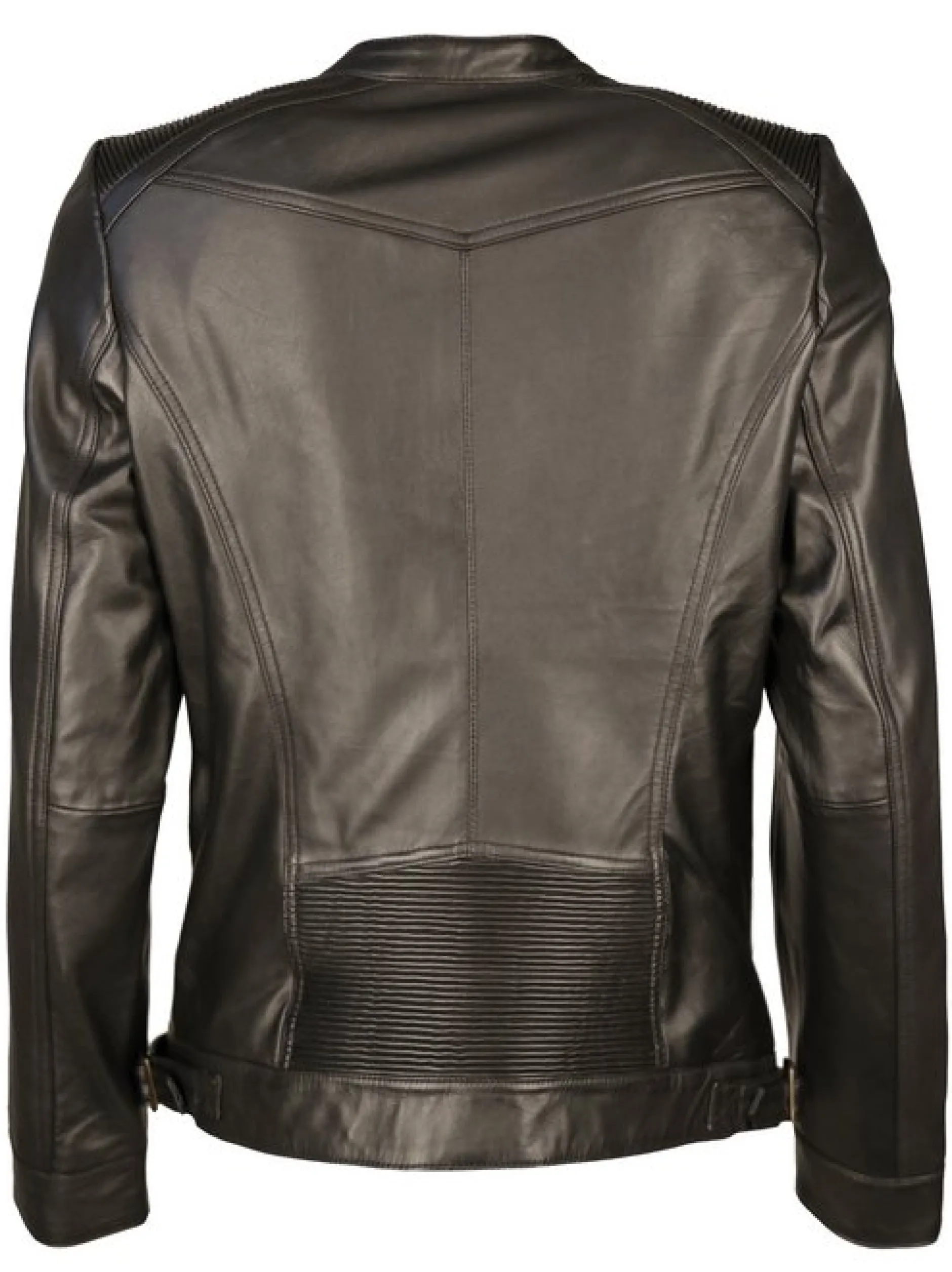 JCC Damen Lederjacke in schwarz