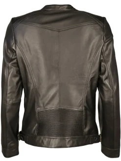 JCC Damen Lederjacke in schwarz