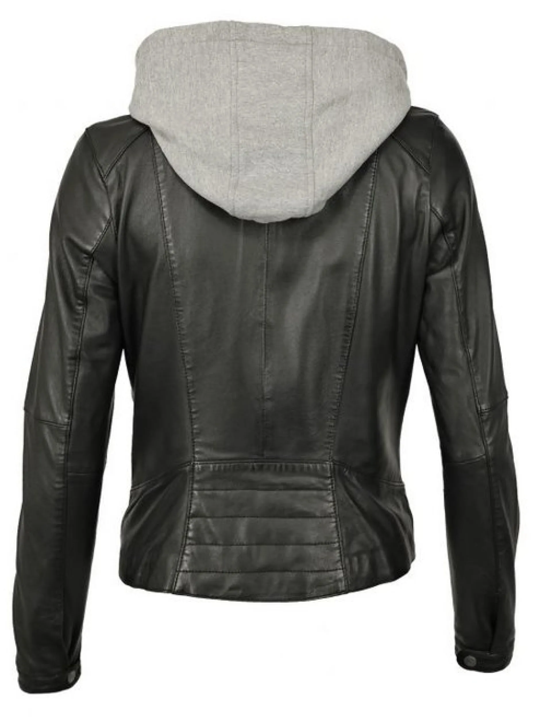 JCC Damen Lederjacke in schwarz