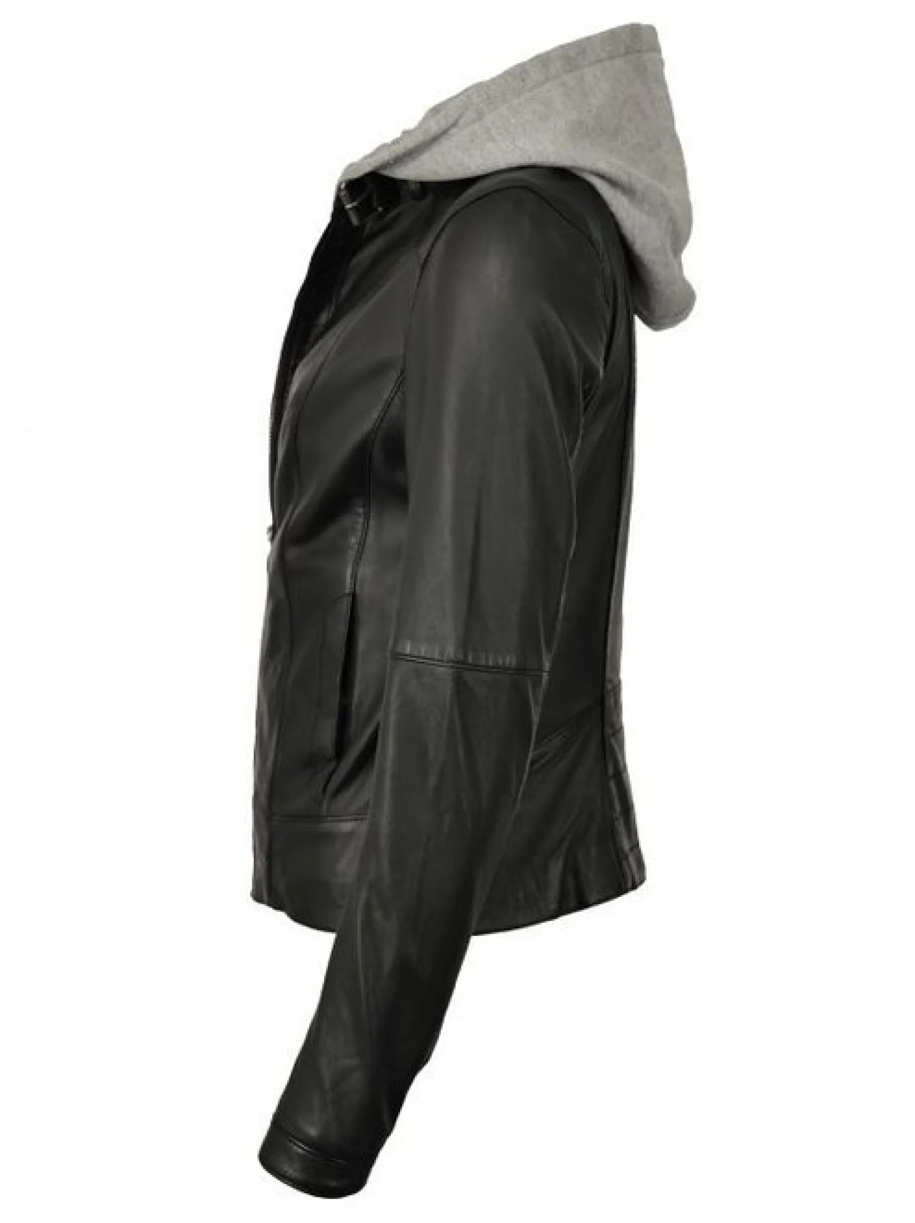 JCC Damen Lederjacke in schwarz