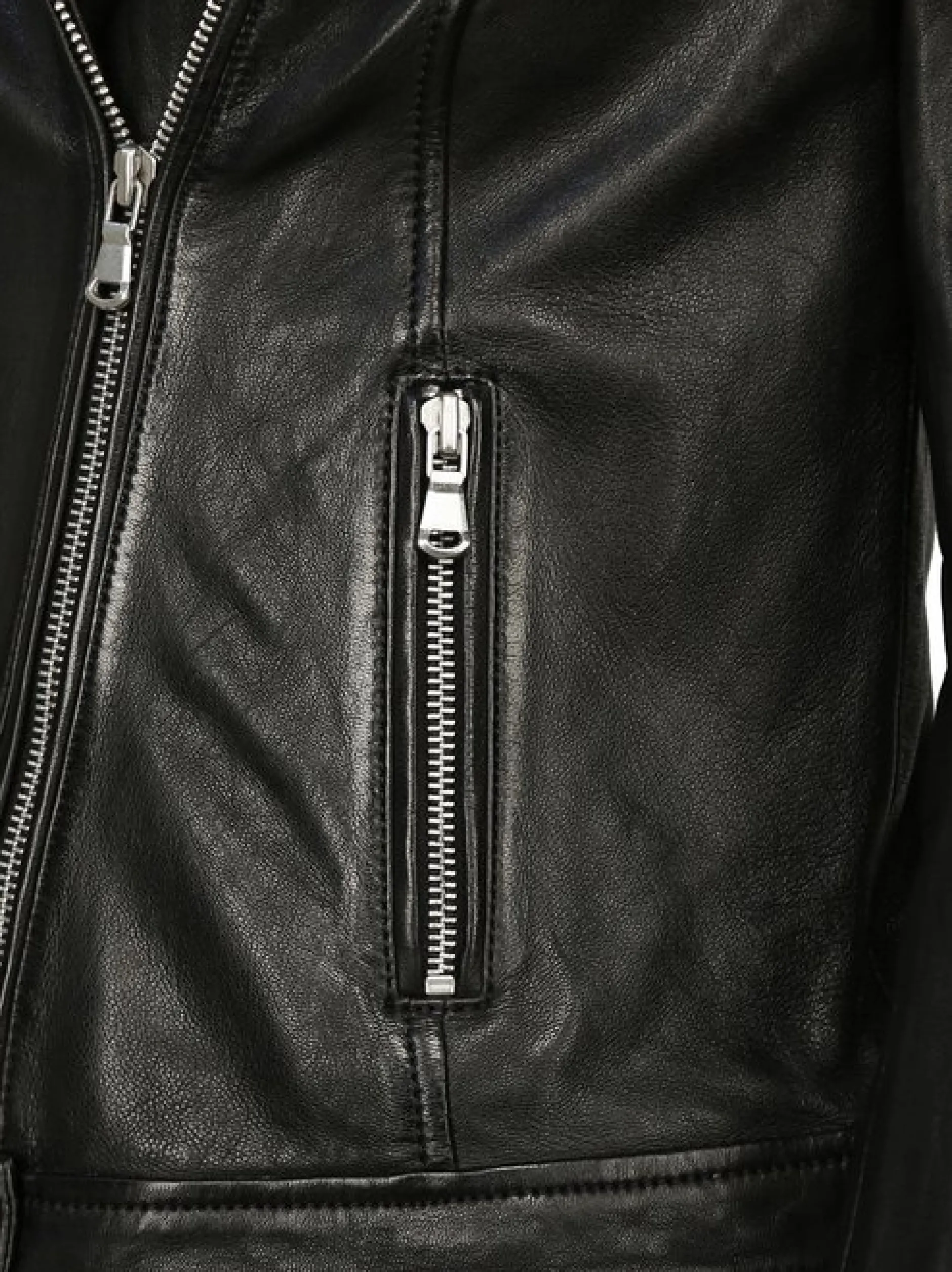 JCC Damen Lederjacke in schwarz
