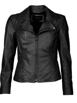 JCC Damen Lederjacke in schwarz