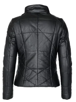 JCC Damen Lederjacke in schwarz
