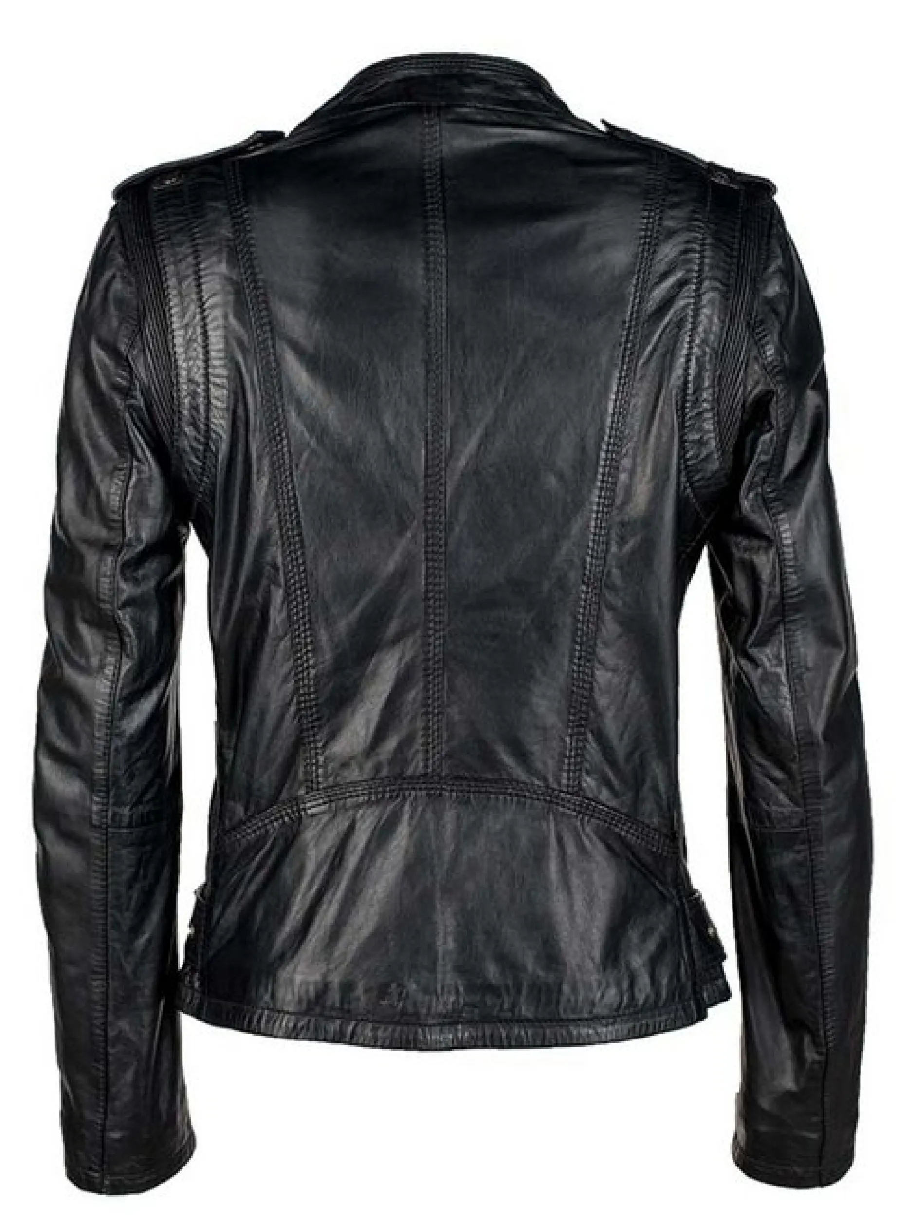JCC Damen Lederjacke in schwarz