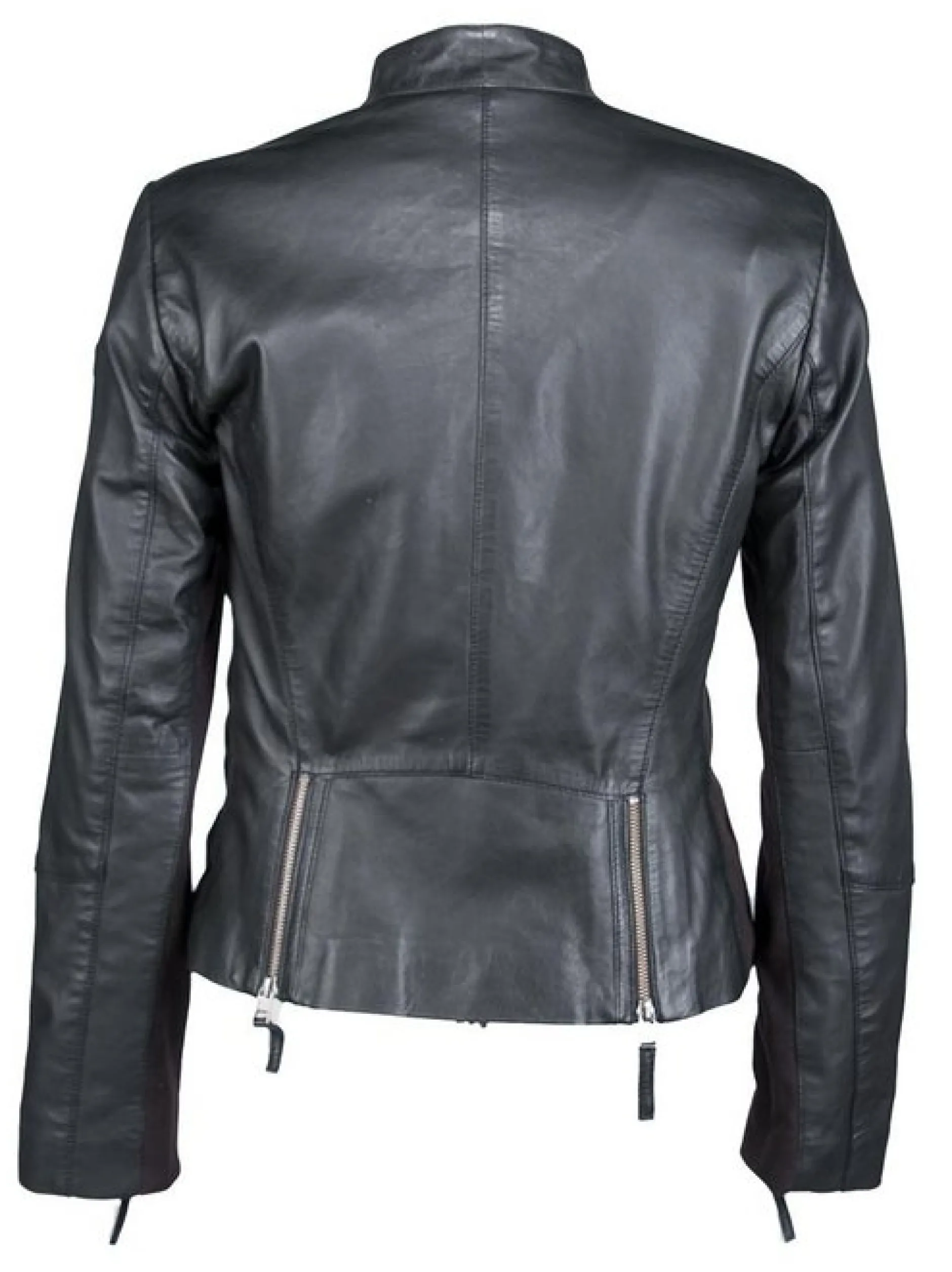 JCC Damen Lederjacke in schwarz