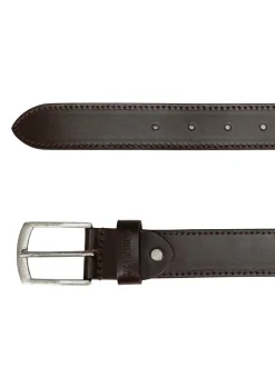 JCC Herren Ledergürtel im 2er-Pack in schwarz braun