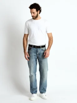 JCC Herren Ledergürtel im 2er-Pack in schwarz braun