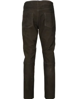 JCC Herren Lederhose in braun