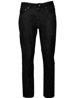 JCC Herren Lederhose in schwarz