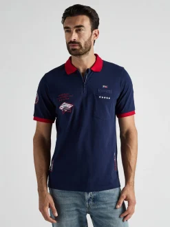 JCC Herren Poloshirt in blau