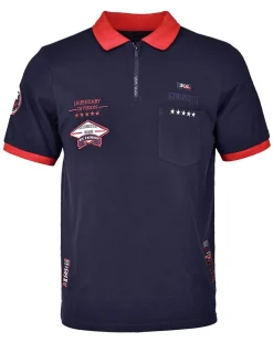 JCC Herren Poloshirt in blau
