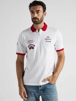 JCC Herren Poloshirt in weiß