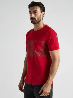 JCC Herren T-Shirt in rot