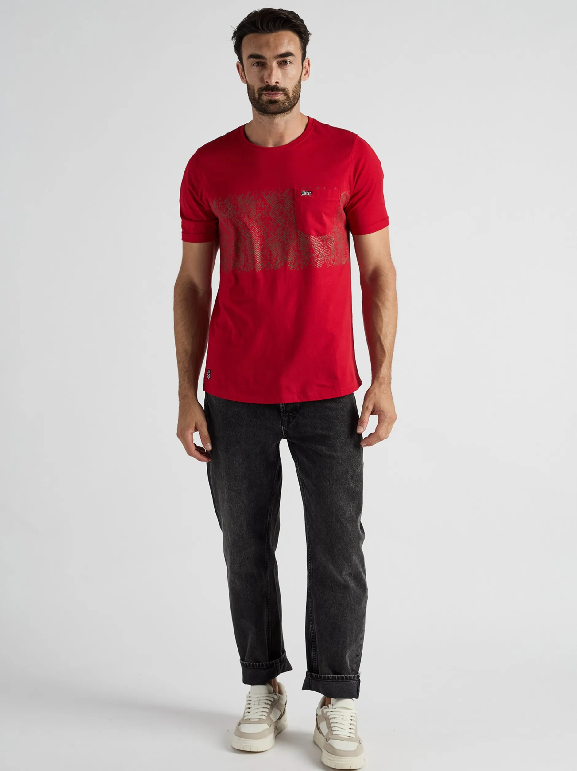 JCC Herren T-Shirt in rot
