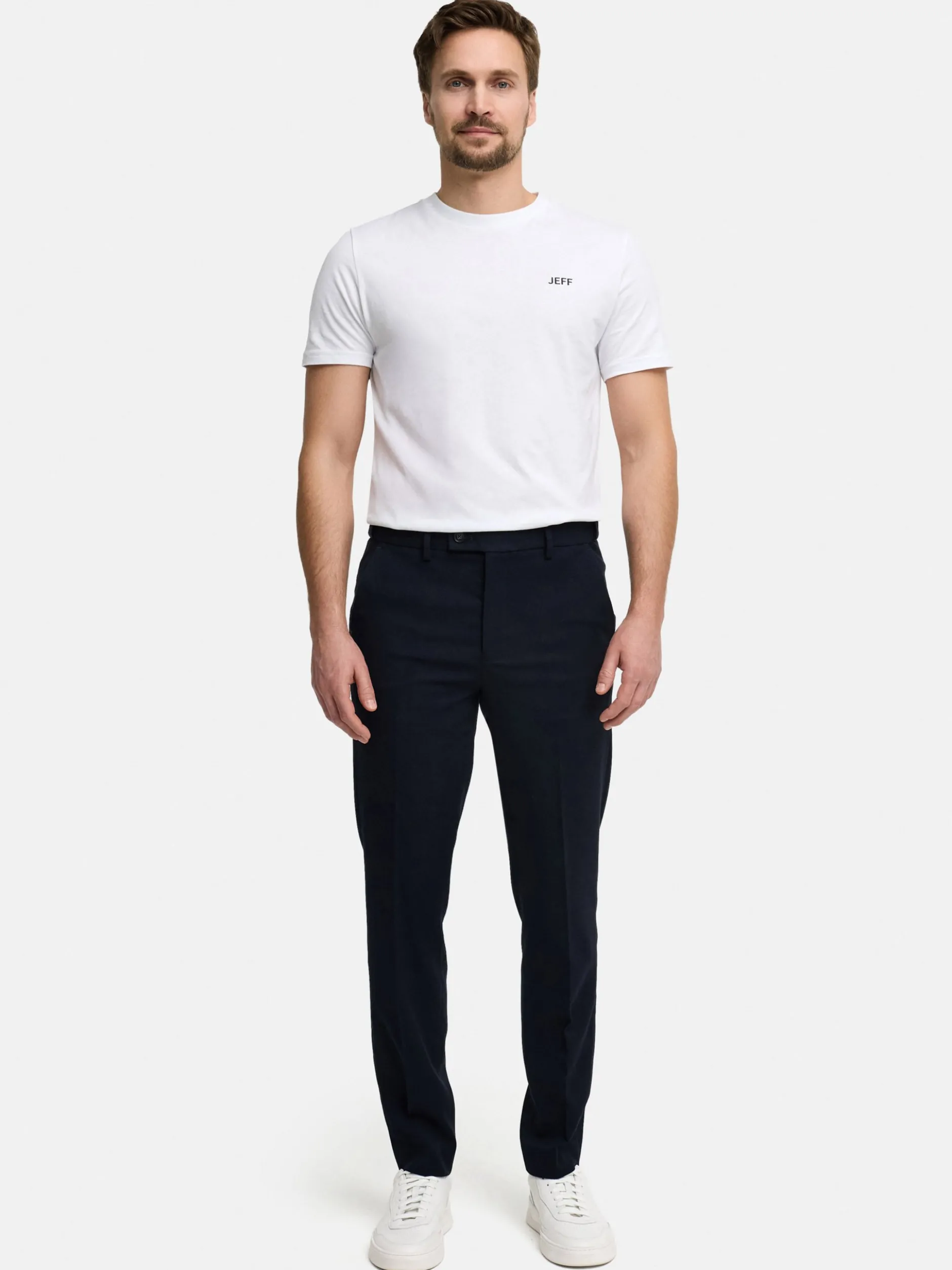 Jeff Herren Anzughose - JFMiller pants in blau