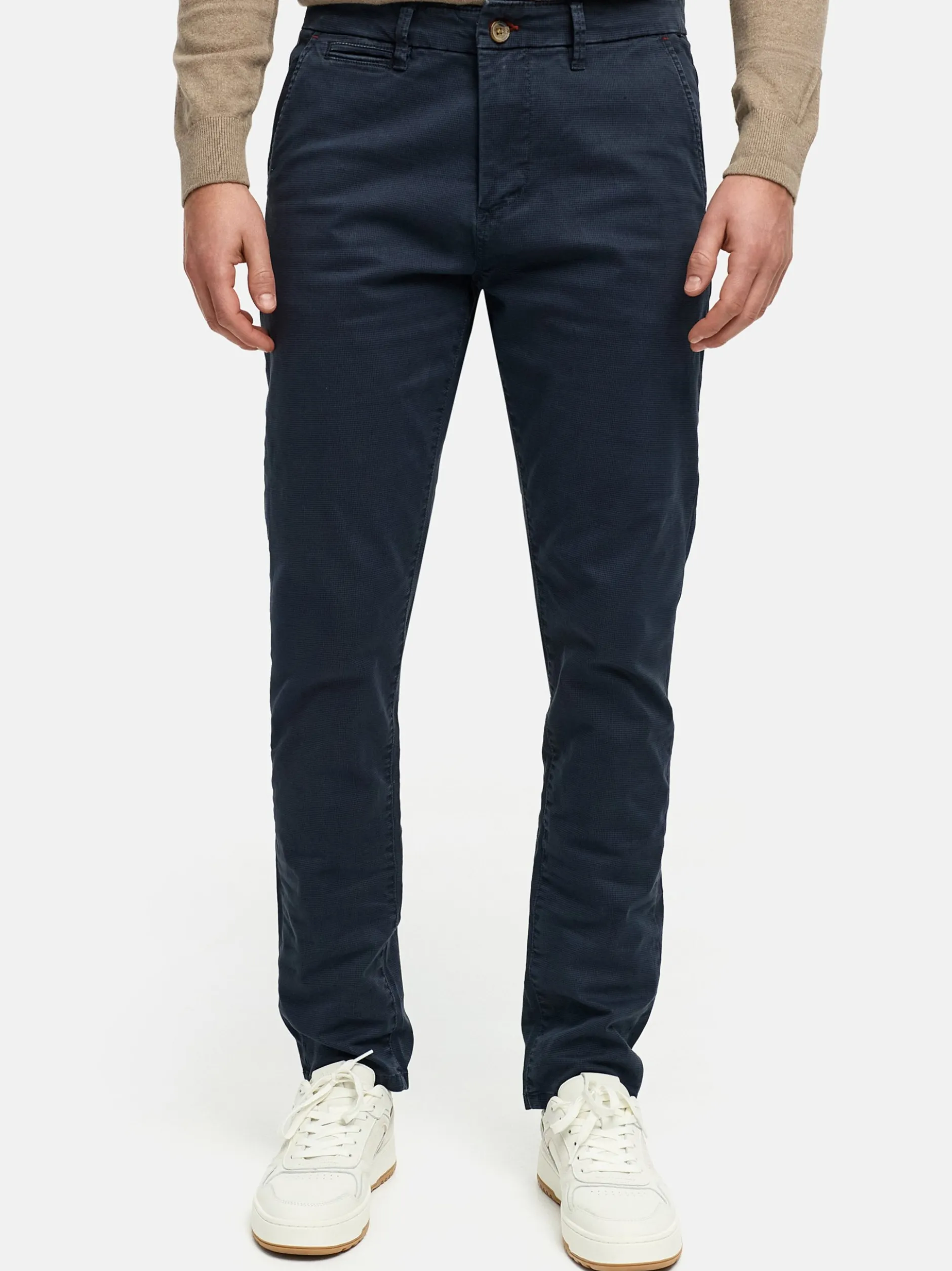 Jeff Herren Chinohose - Nolan in marine