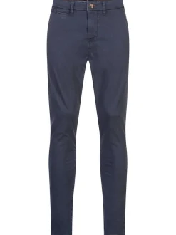 Jeff Herren Chinohose - Nolan in marine