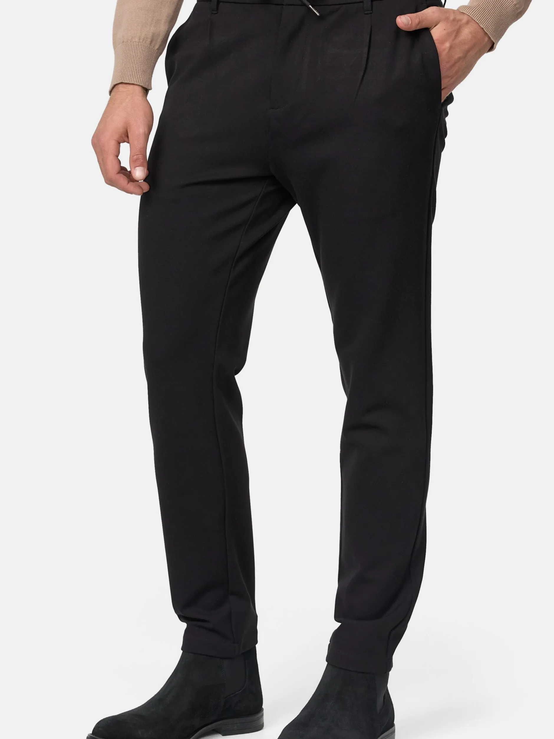 Jeff Herren Hose - Dyer in schwarz