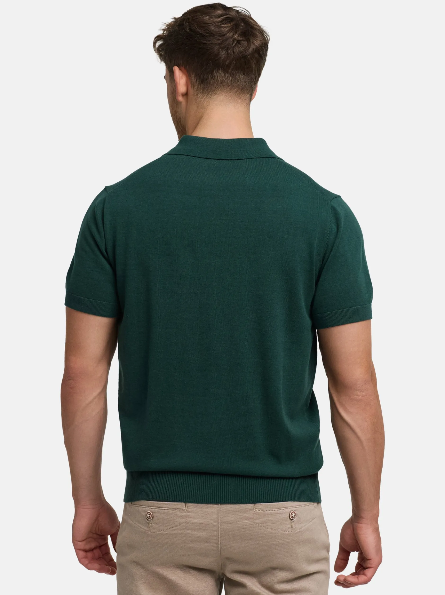 Jeff Herren Poloshirt - JFEliseo in grün